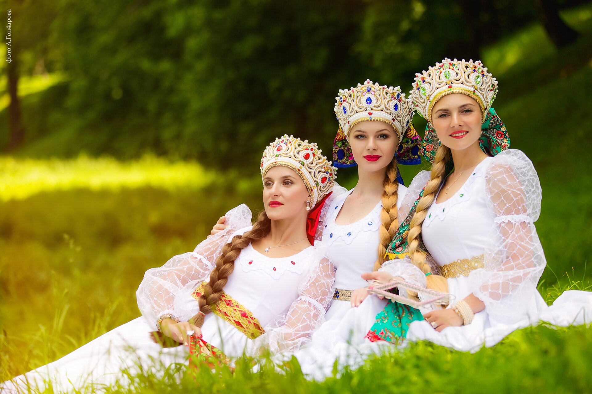 Slavic women in Huainan