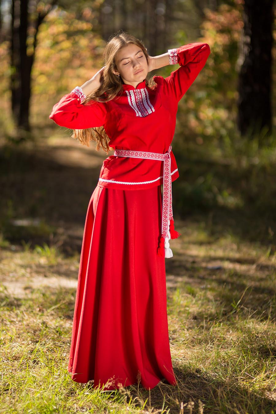 Underwear Women in Slavic costumes in Huainan